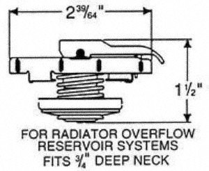 Gates 31508 Safety Vent Cap Fuel Tank Caps Gates 31508