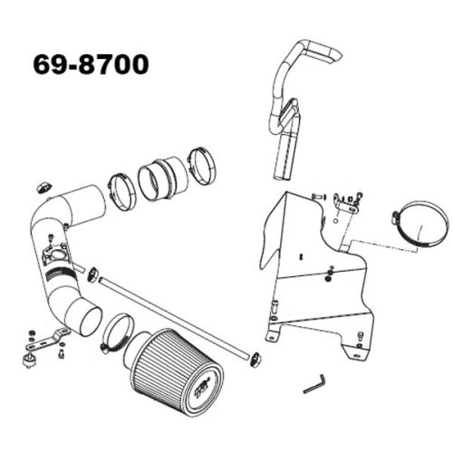 Air Intake K&N 69-8700TR