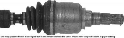 Cardone 60-6157 Remanufactured CV Axle Drive Shaft Assemblies Cardone 606157
