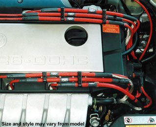 69-55 356 A, B, C, SC, 912 / B4 Cylinder high performance spark plug wires by Nology for PORSCHE 912 Systems & Kits Nology 011484011