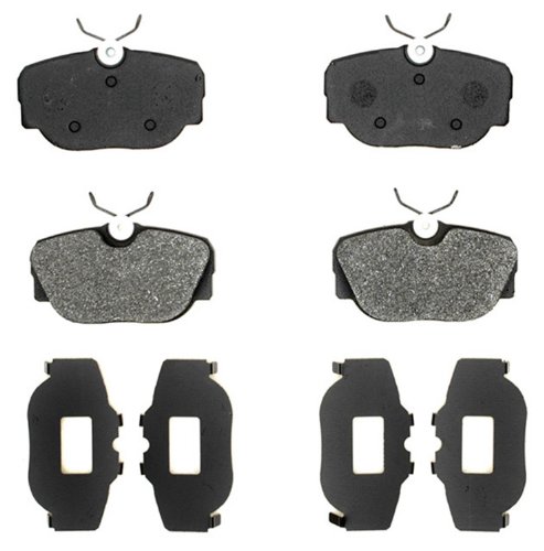 ACDelco 17D493M Professional Durastop Semi-Metallic Front Disc Brake Pad Set Brake Pads ACDelco 17D493M