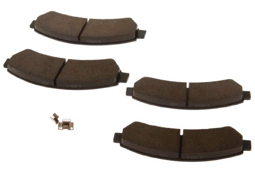 ACDelco 171-596 GM Original Equipment Front Disc Brake Pad Kit with Brake Pads and Clips Brake Pads ACDelco 171-596