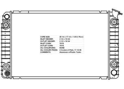 Radiators ACDelco 20571