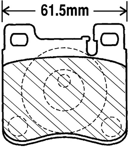 Brake Pads Beck Arnley 0821497