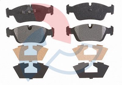 Beck Arnley 088-1484M Axxis Metal Master Brake Pads Brake Pads Beck Arnley 0881484M
