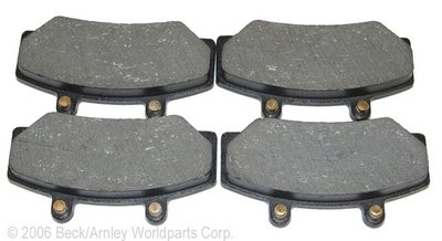 Brake Pads Beck Arnley 0821399