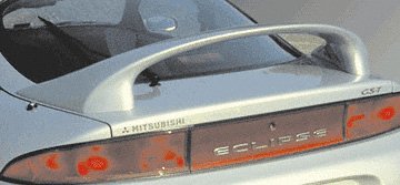 Freedom Design 40367 Rear Wing, Turbo Style, For Select Mitsubishi Cars Body Freedom Design 40367
