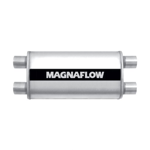 Magnaflow 12569 Satin Stainless Steel Dual Oval Muffler Mufflers Magnaflow 12569