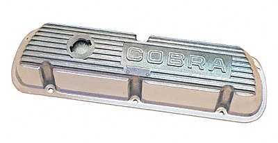Ford Racing M6582F303 Valve Cover, Polished Aluminum For 289/302/351W Engines With Aluminum Cobra Logo Categories Ford M6582F303