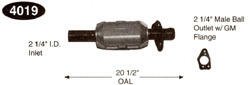 Catalytic Converters Catco 4019