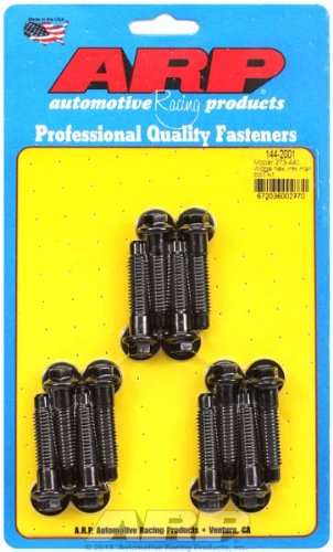 ARP 1442001 Black Oxide Hex Intake Manifold Bolts Intake Manifolds & Parts ARP 1442001