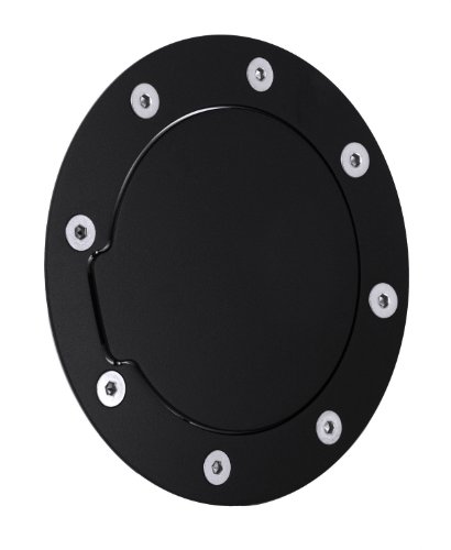 All Sales 6096K Black Billet Aluminum Ring and Fuel Door Fuel System All Sales 6096K