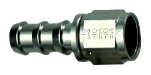 Aeroquip FCE1512 Socketless Nickel-Plated Aluminum -06AN Straight Fitting Fittings Aeroquip FCE1512
