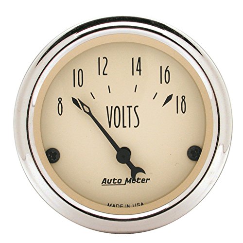 Voltmeter Auto Meter 1891