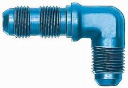 Aeroquip FCM2083 Blue Anodized Aluminum -08AN 90-Degree Bulkhead Union Adapter Fittings Aeroquip FCM2083