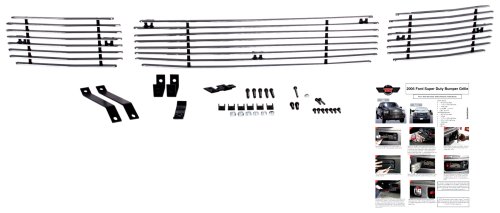 Carriage Works 42282 Polished Aluminum Billet Grille Grille Inserts Carriage Works 42282