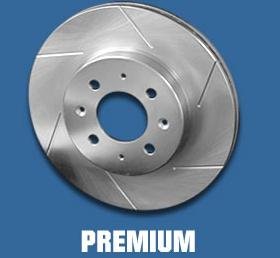 Power Slot 8513PSR Slotted Brake Rotor for 1976-1993 Ford F150 1/2 Ton 4WD - All (Disc Only) - Right Front Rotors Power Slot 8513PSR