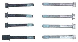 Knurled Head Bolts Perfect Circle GS33225