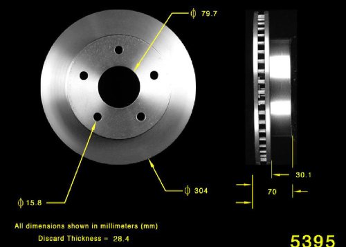 Rotors Bendix PRT5306