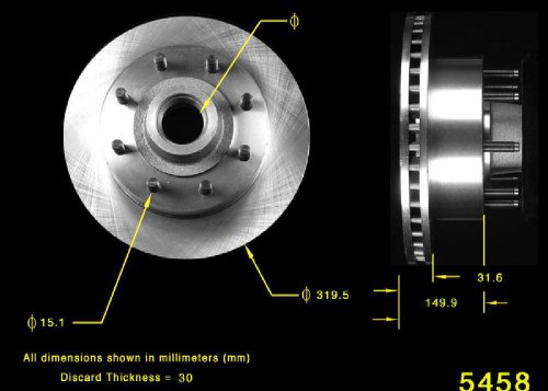 Rotors Bendix PRT1487