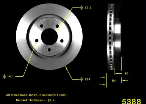 Rotors Bendix PRT5263