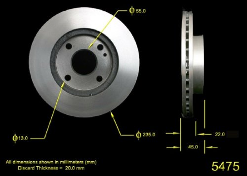 Rotors Bendix PRT1634