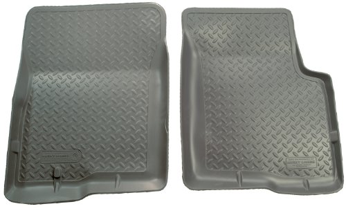 Husky Liners Classic Style Custom Fit Molded Front Floor Liner for Select Ford F-150/F-250 Models (Grey) Custom Fit Husky Liners 33302