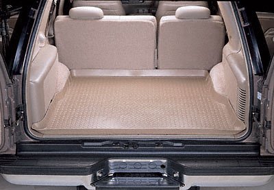 Husky Liners 20403 Tan Rubber Custom-Fit Cargo Liner Custom Fit Husky Liner 20403
