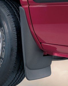 Husky Liners 56561 Custom Molded Black Thermoplastic Front Mud Guard - Set of 2 Mud Flaps & Splash Guards Husky Liner 56561