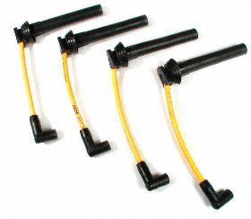 ACCEL 7964Y 300 Plus ThunderSport Yellow Ferro-Spiral Spark Plug Wire Set Wire Sets Accel 7964Y