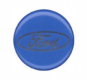 Grant 5685 Chrome Horn Button (Ford Blue Oval) Electrical Grant 5685