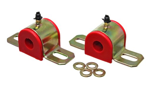 Energy Suspension 9.5155R 11/16 Greasable Sway Bar Set Body Bushings Energy Suspension 95155R