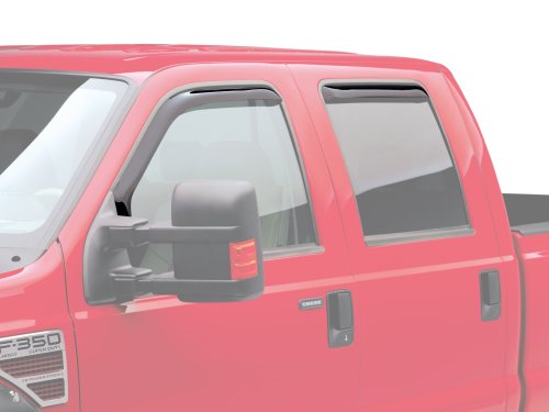 EGR 573151 WindowVisor Dark Smoke 4-Piece In-Channel Tapeless Window Visors Body EGR 573151