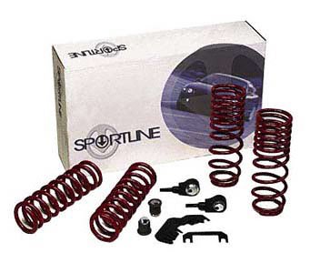 Eibach 46485 Sportline Red Powdercoated Lowering Spring Kit Lowering Kits Eibach 46485