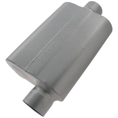 Flowmaster 843041 40 Delta Muffler 409S - 3.00 Offset IN / 3.00 Center OUT - Aggressive Sound Mufflers Flowmaster 843041