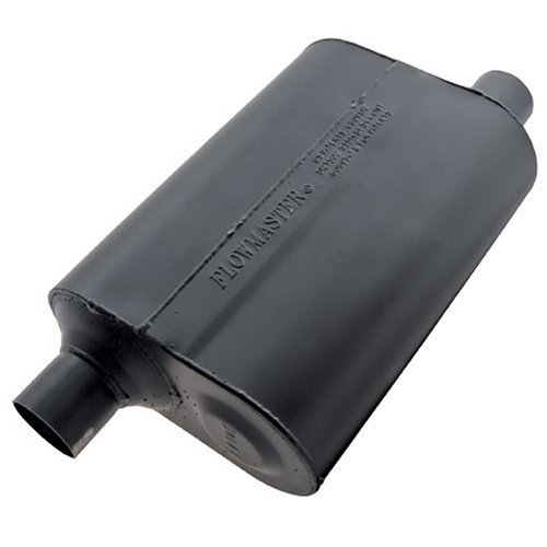 Flowmaster 952448 Super 40 Muffler - 2.25 Offset IN / 2.25 Offset OUT - Aggressive Sound Mufflers Flowmaster 952448