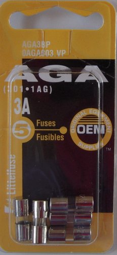 Cartridge Fuses Littelfuse AGA3BP