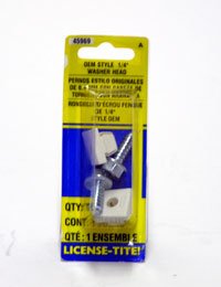 Dorman Help! 45969 License Plate Hdwe Kit Fasteners Dorman 45969