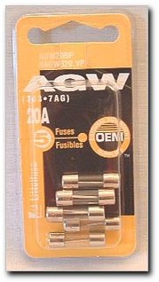Fuses Littelfuse AGW20BP