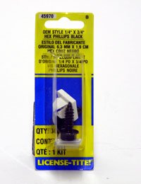 Dorman Help! 45970 License Plate Hdwe Kit Fasteners Dorman 45970
