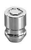 McGard 24557 Chrome Cone Seat Wheel Locks (M12 x 1.5 Thread Size) - Set of 5 Wheel Locks McGard 24557