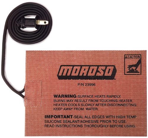 Moroso 23996 5 x 7 Self Adhesive External Heating Pad Heating Pads Moroso 23996