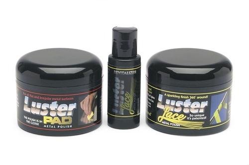 Luster Lace 70409 Metal Polish Kit Car Polishes & Waxes Luster Care Products 70409