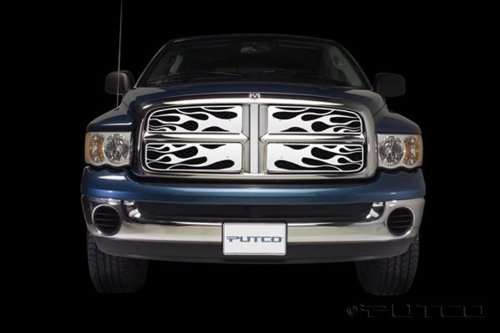 Putco 89132 Flaming Inferno Stainless Steel Grille Grilles Putco 89132