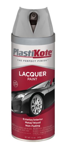 PlastiKote T-41 Dull Aluminum Lacquer Paint - 12 Oz. Top Coats PlastiKote T41