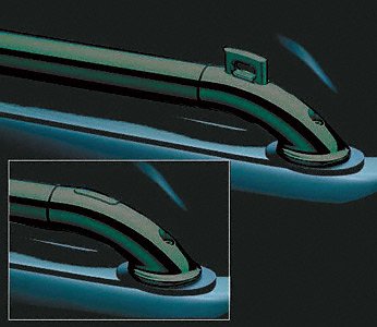 Putco 88811 Black Powder Coated Stainless Steel Locker Side Rails Truck Bed Rails Putco 88811