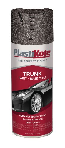 PlastiKote 501 Black/Gray Trunk Paint, 12 oz. Spray Paint PlastiKote 501