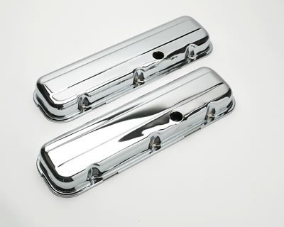 Trans-Dapt 9236 Chrome Valve Covers - Set of 2 Valve Covers Trans-Dapt Performance 9236