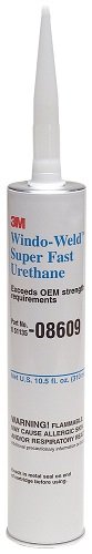 3M 08609 Windo-Weld Super Fast Urethane Cartridge 10 oz Paints & Primers 3M 8609