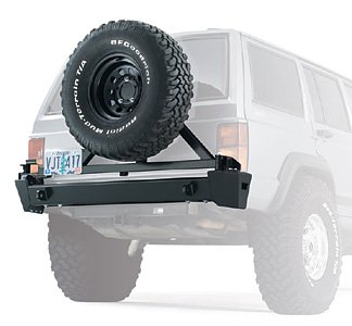 WARN 65801 Rock Crawler Rear Bumper Bumpers Warn 65801